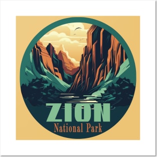 Zion National Park Posters and Art